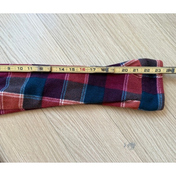 Freedom Foundry Men's Plaid Flannel Shirt Jacket Large Red Orange Black - Picture 5 of 7